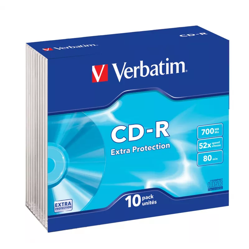 Verbatim CD-R Extra Protection 700 MB 52x 10 τεμ.