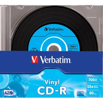 Verbatim CD-R AZO Data Vinyl 700 MB 52x 10 τεμ.