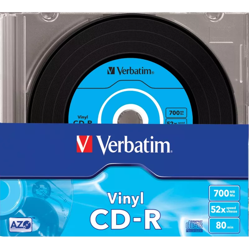 Verbatim CD-R AZO Data Vinyl 700 MB 52x 10 τεμ.