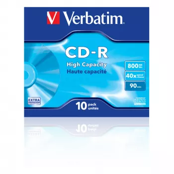 Verbatim CD-R High Capacity 800 MB 40x 10 τεμ.