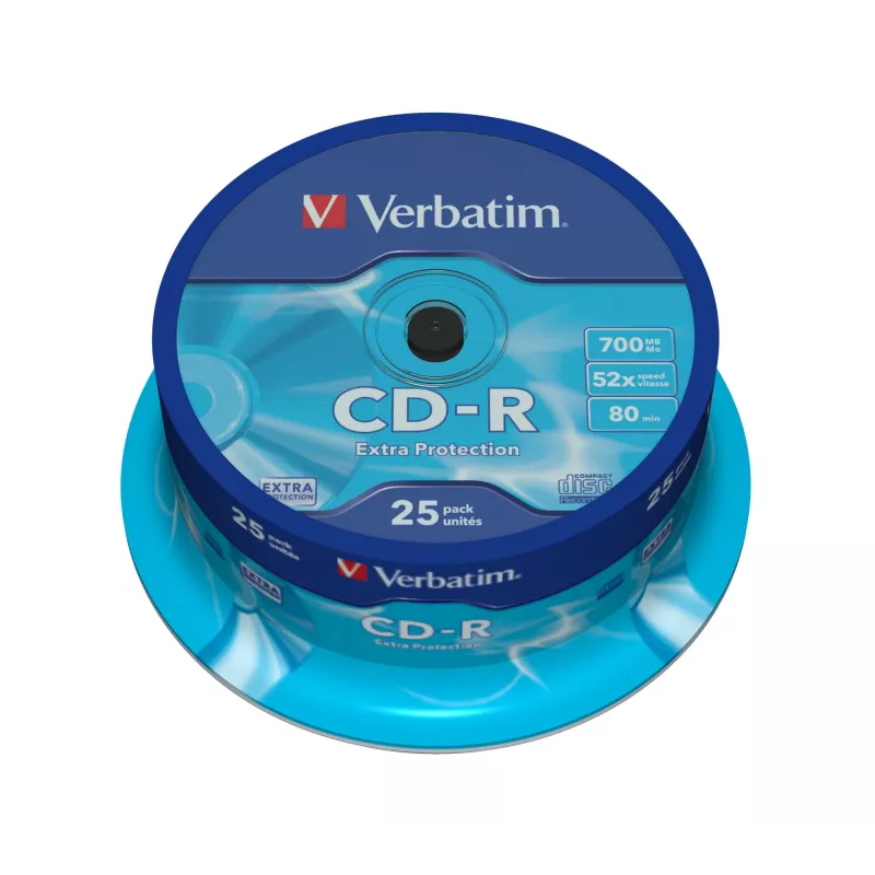 Verbatim CD-R Extra Protection 700 MB 52x 25 τεμ.