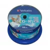 Verbatim CD-R AZO Wide Inkjet Printable no ID 700 MB 52x 50 τεμ.