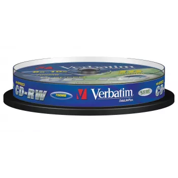 Verbatim CD-RW 12x 700 MB 10 τεμ.