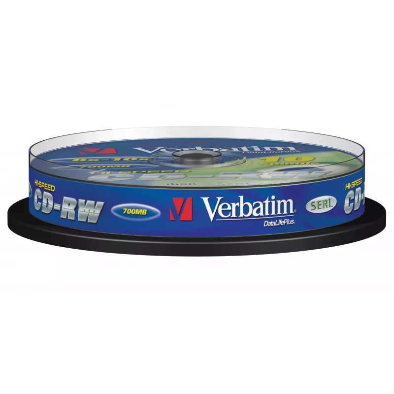 Verbatim CD-RW 12x 700 MB 10 τεμ.
