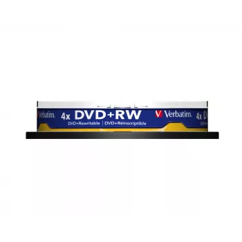 Verbatim DVD+RW Matt Silver 4,7 GB 10 τεμ.