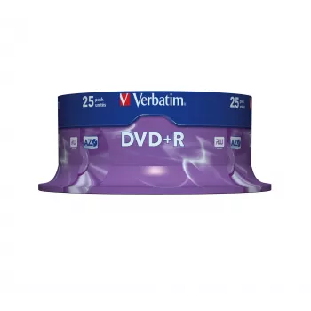 Verbatim VB-DPR47S2A, DVD+R, 120 mm, Spindel, 25 τεμ., 4,7 GB