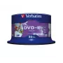 Verbatim DVD+R Wide Inkjet Printable No ID Brand, DVD+R, 120 mm, εκτυπώσιμο, Spindel, 50 τεμ., 4,7 GB