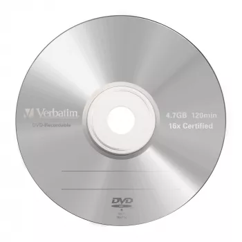 Verbatim DVD-R Matt Silver 4,7 GB 5 τεμ.