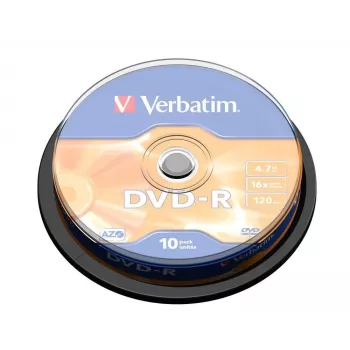 Verbatim DVD-R Matt Silver 4,7 GB 10 τεμ.