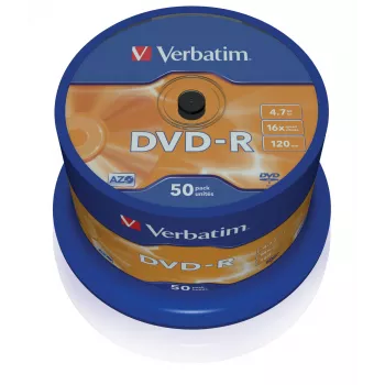 Verbatim DVD-R Matt Silver 4,7 GB 50 τεμ.