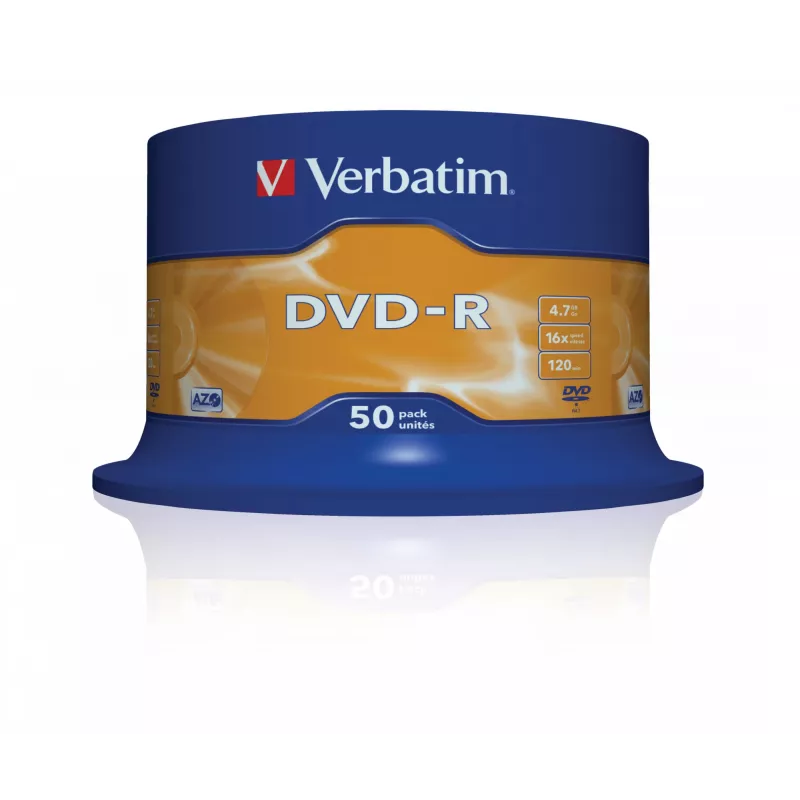 Verbatim DVD-R Matt Silver 4,7 GB 50 τεμ.