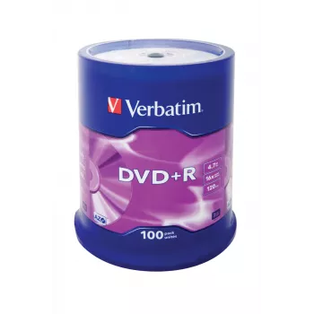 Verbatim DVD+R Matt Silver 4,7 GB 100 τεμ.