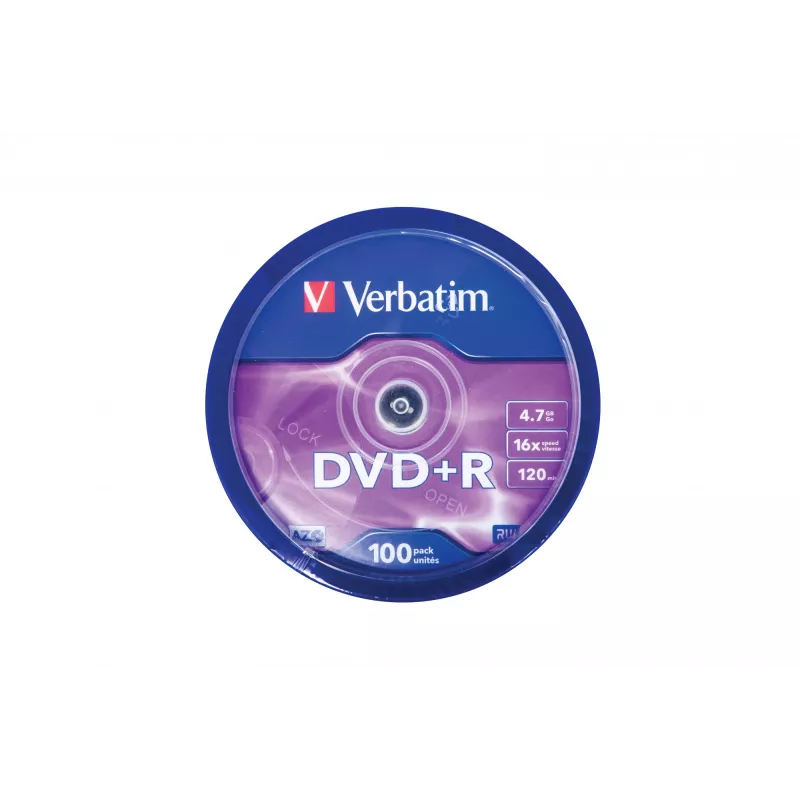 Verbatim DVD+R Matt Silver 4,7 GB 100 τεμ.