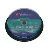 Verbatim DVDVER00072B, DVD-RW, Spindel, 10 τεμ., 4,7 GB