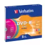 Verbatim DVD-R Colour 4,7 GB 5 τεμ.