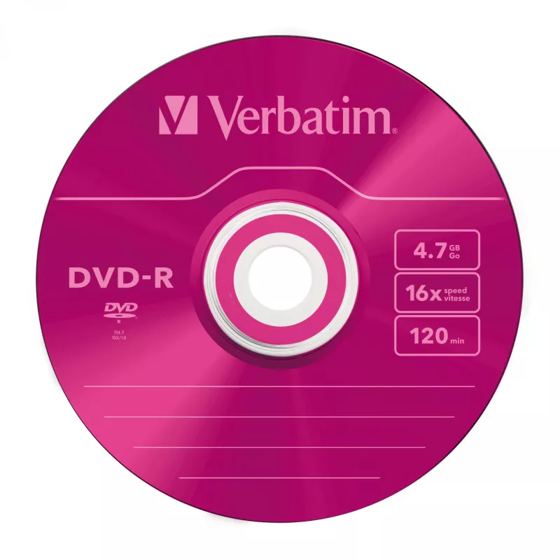 Verbatim DVD-R Colour 4,7 GB 5 τεμ.