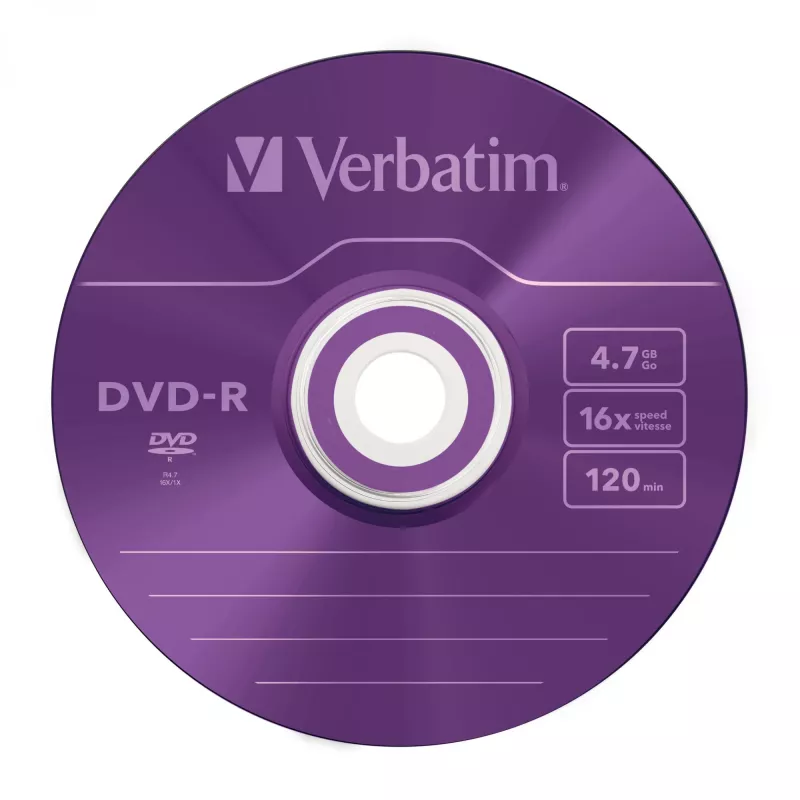 Verbatim DVD-R Colour 4,7 GB 5 τεμ.