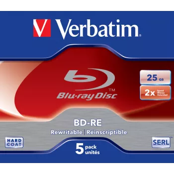 Verbatim 43615 κενό Blu-Ray Disc BD-RE 25 GB 5 τεμ.