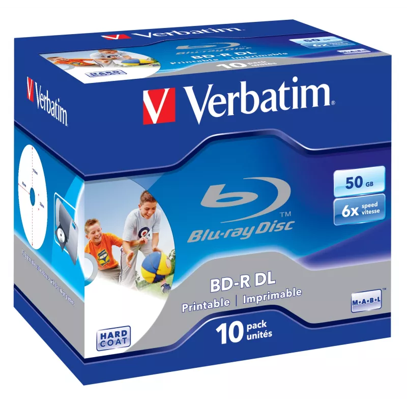 Verbatim 43736 BD-R δίσκοι 50 GB 10 τεμ.