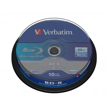 Verbatim BD-R SL 25GB 6x 10άδα συσκευασία spindle 10 τεμ.
