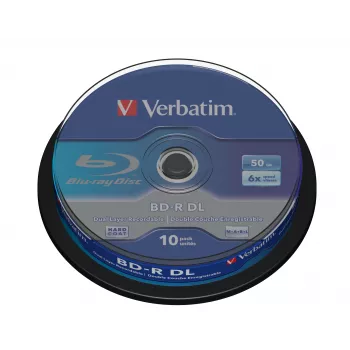 Verbatim 43746 εγγράψιμοι δίσκοι Blu-Ray Disc BD-R 50 GB 10 τεμ.