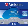 Verbatim 43748 εγγράψιμος δίσκος Blu-Ray BD-R 50 GB 5 τεμ.