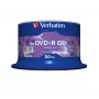 Verbatim DVD+R Double Layer 8x ματ ασημί 50άδα spindle
