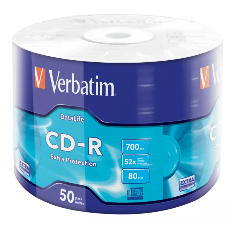 Verbatim CD-R Extra Protection 700 MB 52x 50 τεμ.