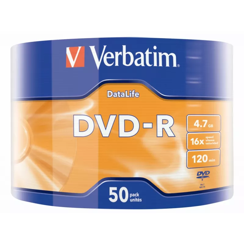 Verbatim 43791 δίσκοι DVD 4,7 GB DVD-R 50 τεμ.