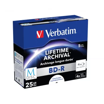 Verbatim M-Disc 4x BD-R 25 GB 5 τεμ.