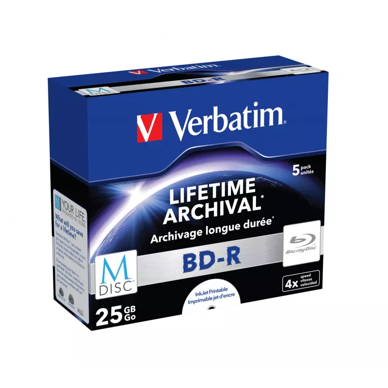 Verbatim M-Disc 4x BD-R 25 GB 5 τεμ.