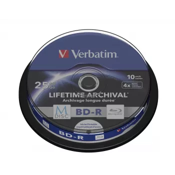Verbatim M-Disc 4x BD-R 25 GB 10 τεμ.
