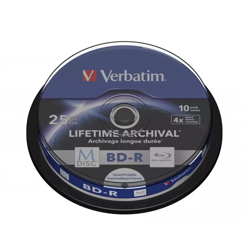 Verbatim M-Disc 4x BD-R 25 GB 10 τεμ.
