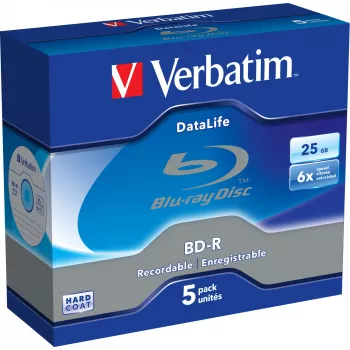 Verbatim DataLife 6x BD-R 25 GB 5 τεμ.