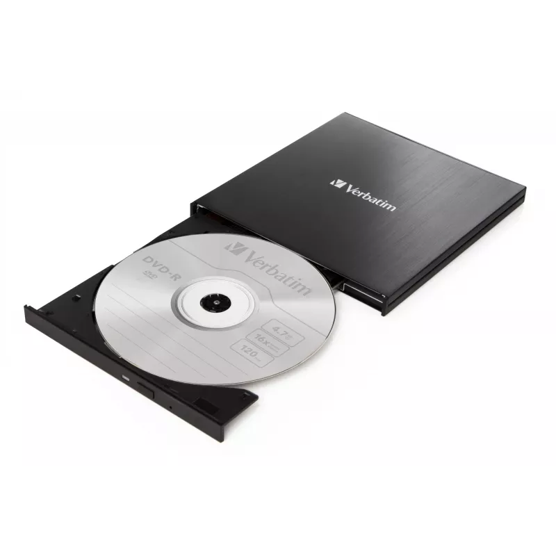 Verbatim 43886 οπτικός δίσκος DVD±RW μαύρο