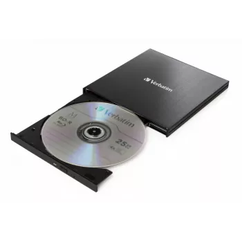 Verbatim 43889 οπτικός δίσκος Blu-Ray RW μαύρο