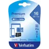 MicroSDHC Verbatim Premium 16 GB Class 10 μαύρο 44010