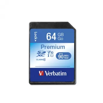Μνήμη flash Verbatim 64GB SDXC VB-SDXC10
