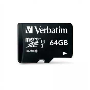 Μνήμη flash Verbatim Premium 64 GB MicroSDXC Class 10