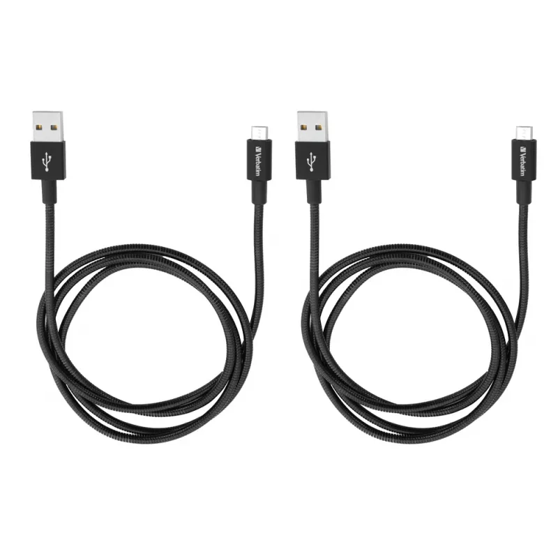Verbatim 48874 καλώδιο USB USB 3.2 Gen 1 (3.1 Gen 1) 1 m Micro-USB A σε USB A μαύρο