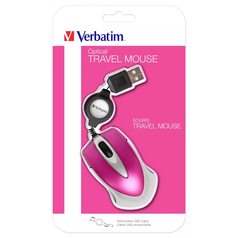 Verbatim Go Mini ποντίκι γραφείου USB Type-A οπτικό 1000 DPI