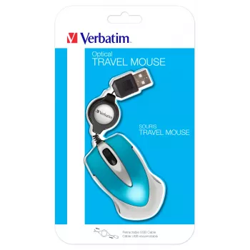 Verbatim Go Mini ποντίκι γραφείου αμφίχειρο USB Type-A οπτικό 1000 DPI
