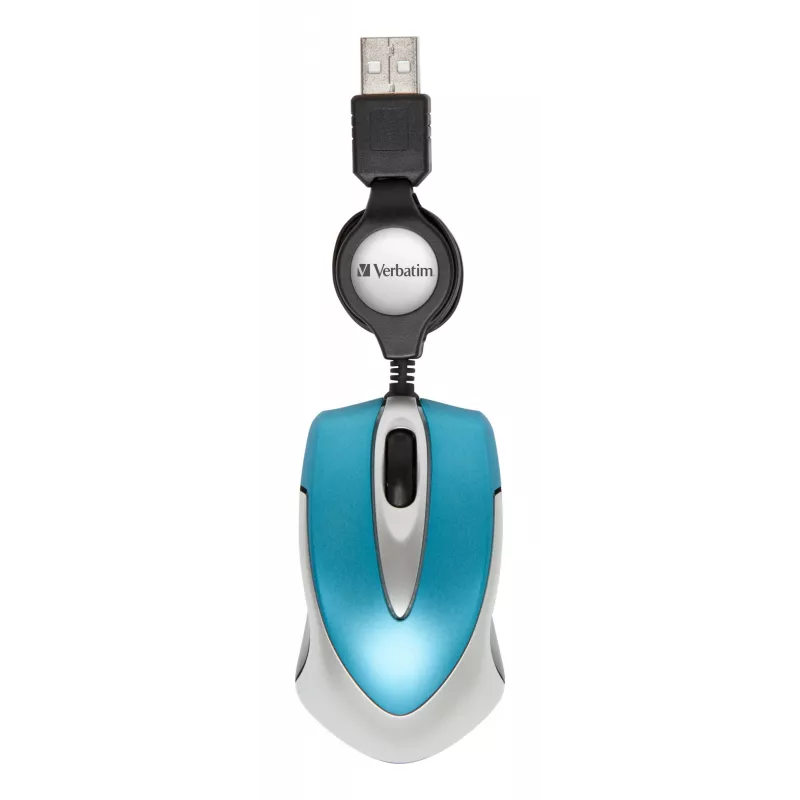 Verbatim Go Mini ποντίκι γραφείου αμφίχειρο USB Type-A οπτικό 1000 DPI