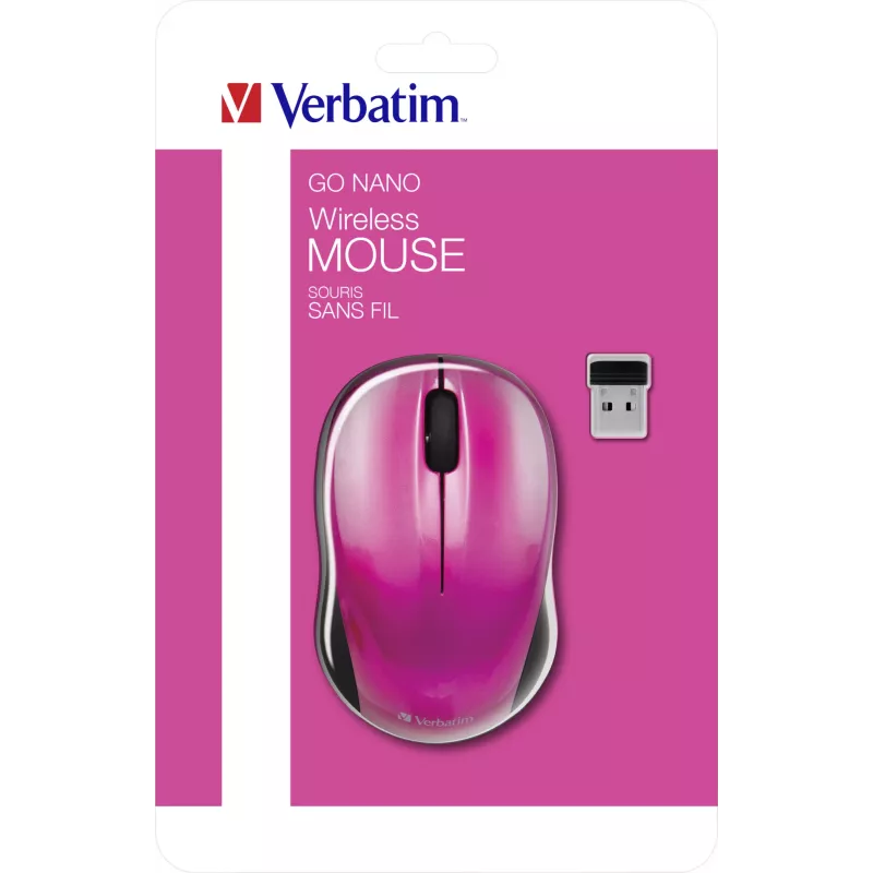 Verbatim Go Nano ποντίκι γραφείου RF Wireless 1600 DPI