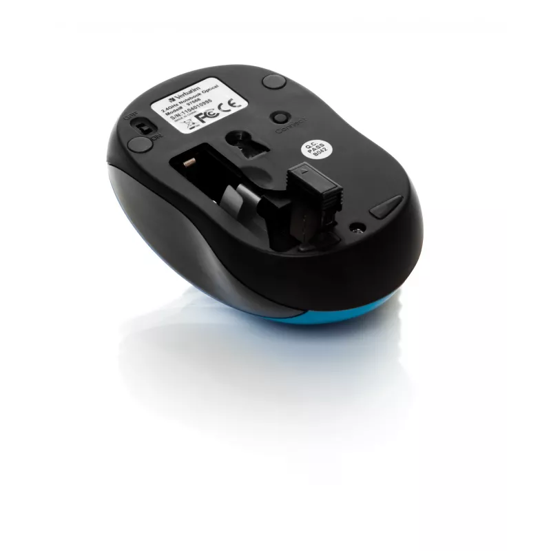 Verbatim Go Nano ποντίκι αμφίχειρο RF Wireless 1600 DPI