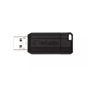 Μονάδα USB flash Verbatim 8 GB USB Type-A PinStripe μαύρο