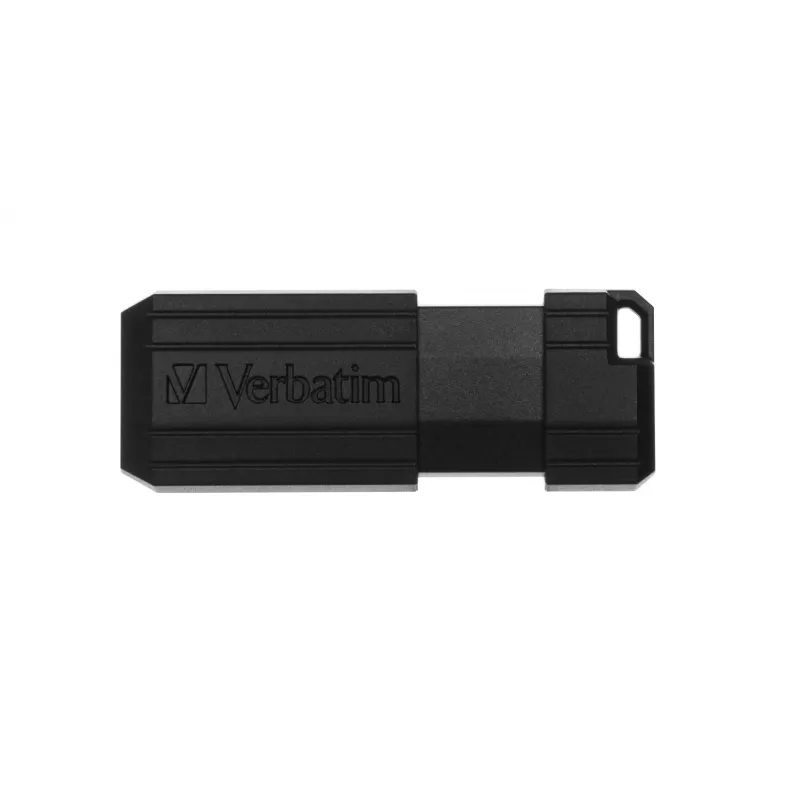 Μονάδα USB flash Verbatim 8 GB USB Type-A PinStripe μαύρο