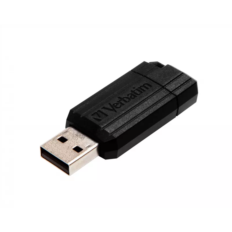 Verbatim PinStripe – USB stick 32 GB – μαύρο