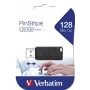 Verbatim PinStripe - USB stick 128 GB - μαύρο