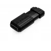 Verbatim PinStripe - USB stick 128 GB - μαύρο
